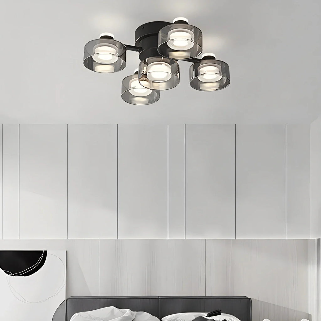 Light Luxury Creative Glass Chandelier