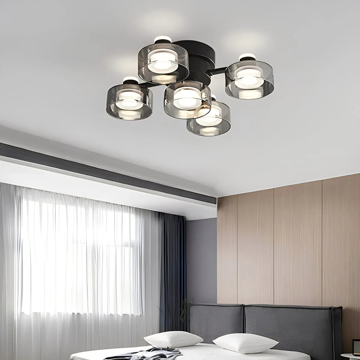 Light Luxury Creative Glass Chandelier