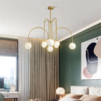 Avi Double Layer Glass Chandelier