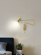 Long Arm Rotating Wall Lamp