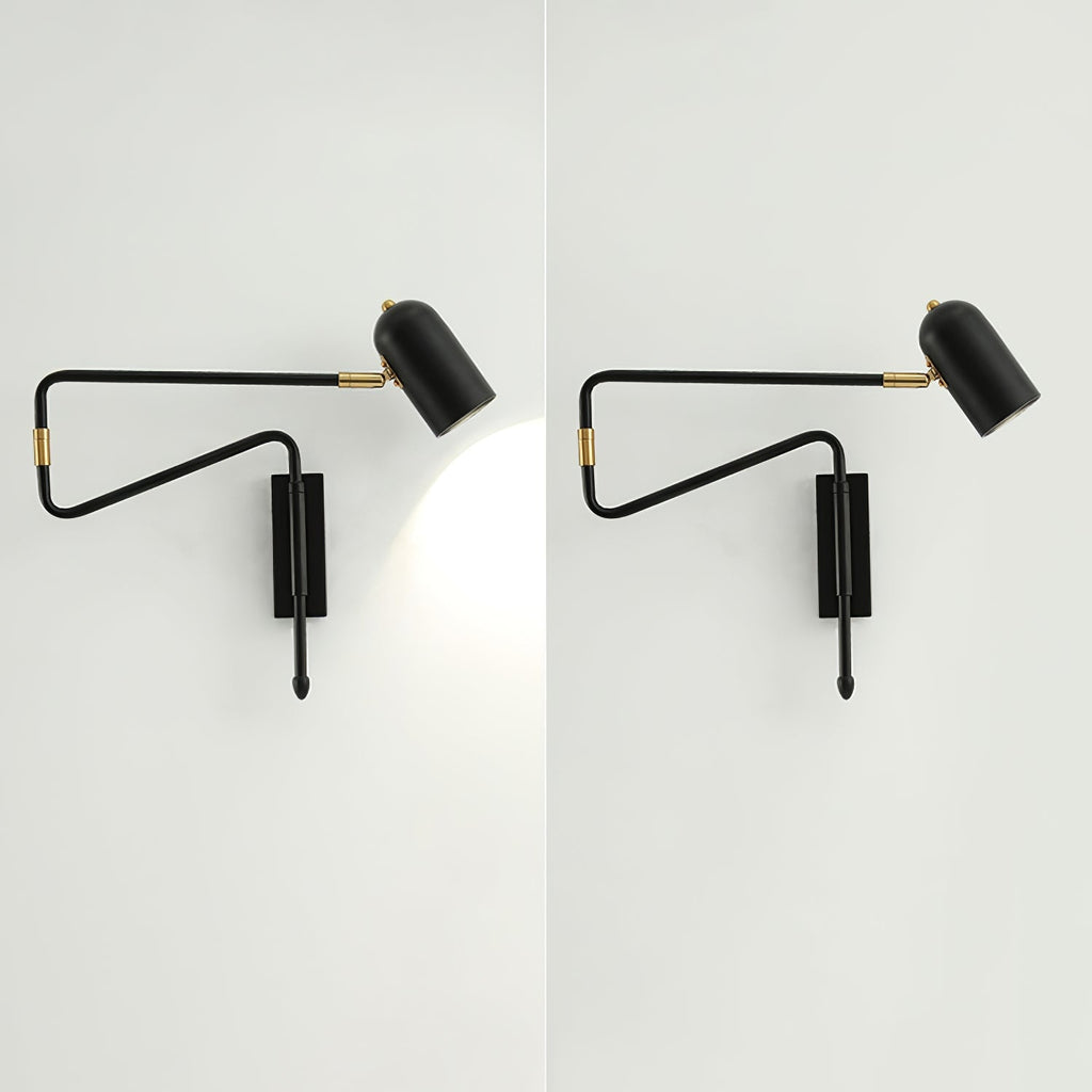Long Arm Rotating Wall Lamp