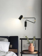 Long Arm Rotating Wall Lamp
