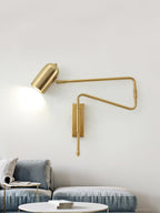 Long Arm Rotating Wall Lamp