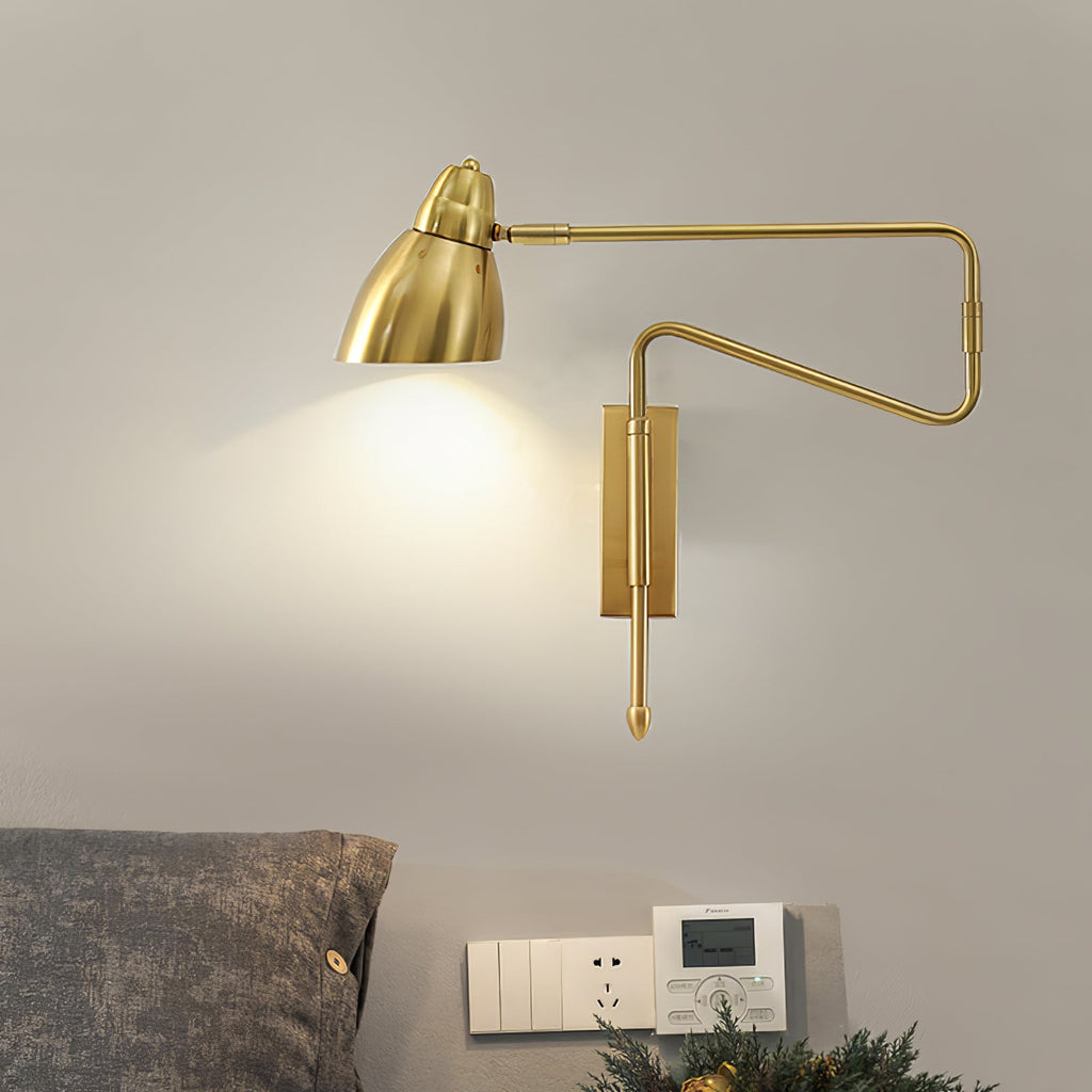 Long Arm Rotating Wall Lamp