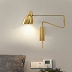 Long Arm Rotating Wall Lamp
