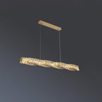 Long Crystal Pendant Lamp