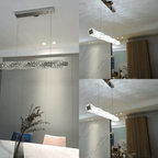 Long Crystal Pendant Lamp