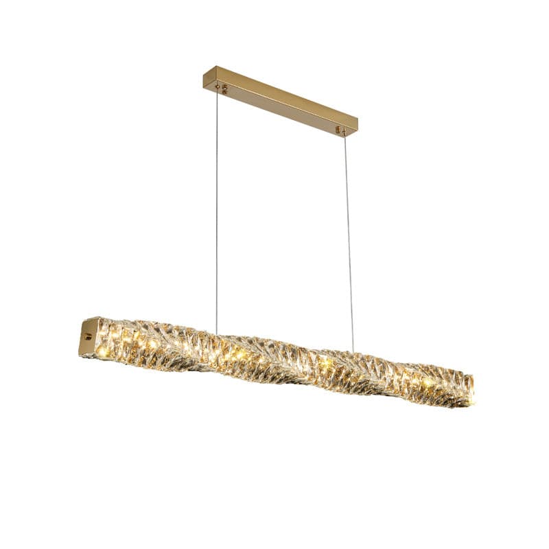 Long Crystal Pendant Lamp