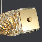 Long Crystal Pendant Lamp