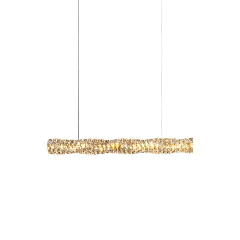 Long Crystal Pendant Lamp