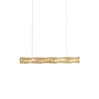 Long Crystal Pendant Lamp