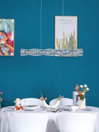 Long Crystal Pendant Lamp