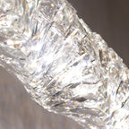 Long Crystal Pendant Lamp