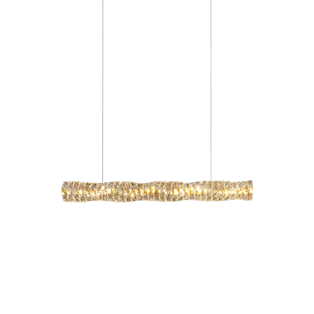 Long Crystal Pendant Lamp