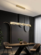 Long Crystal Pendant Lamp