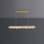 Long Crystal Pendant Lamp
