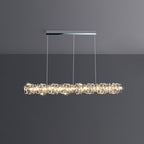 Long Crystal Pendant Lamp