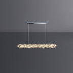 Long Crystal Pendant Lamp