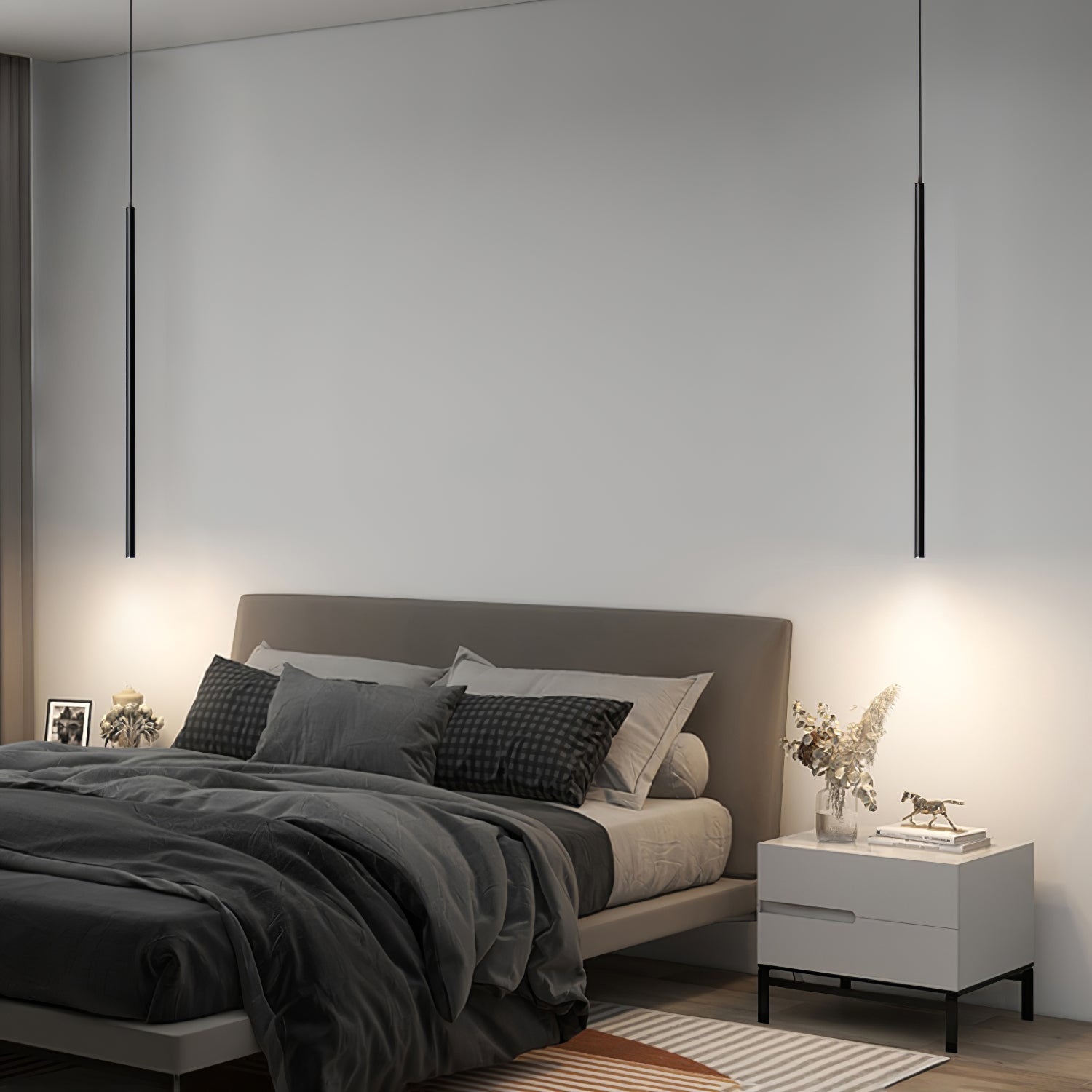 Long Linear Pendant Lamp