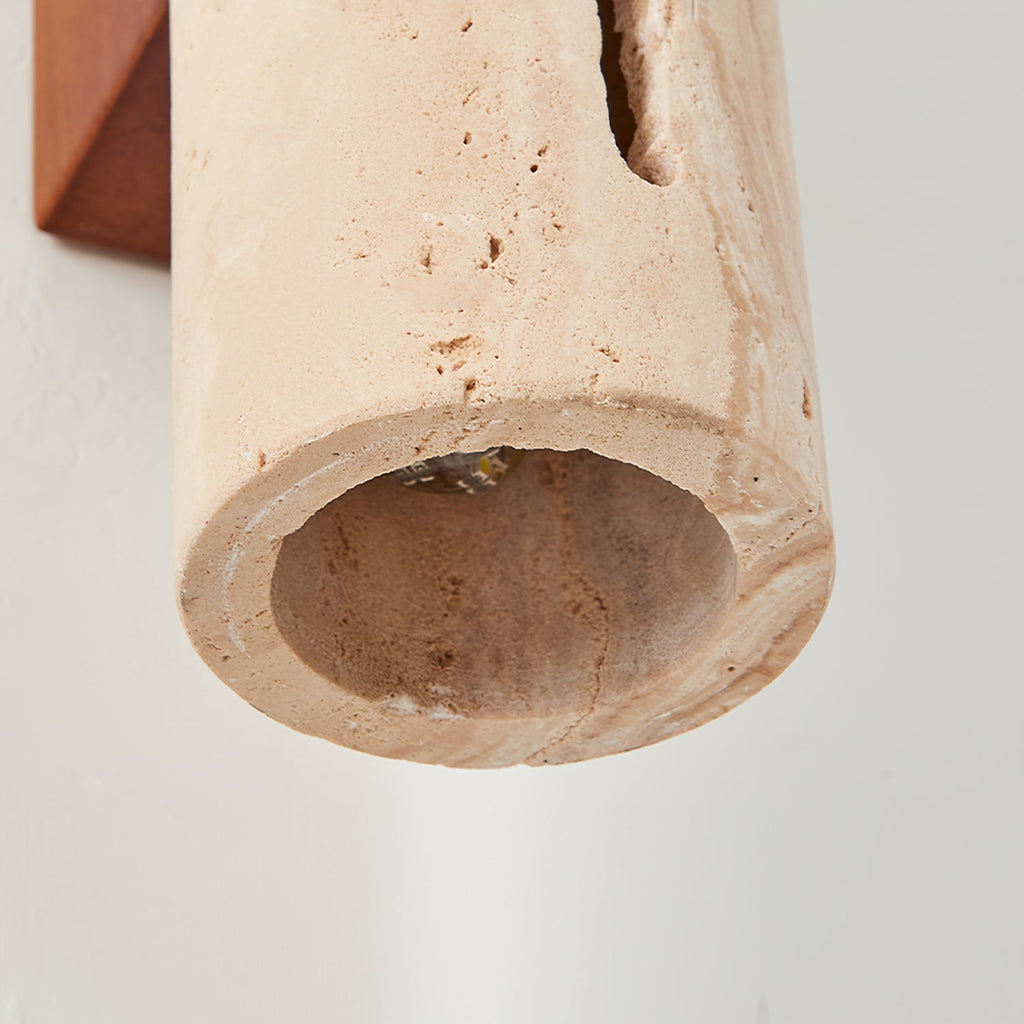 Lorelei Travertine Wall Light