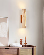 Lorelei Travertine Wall Light