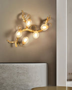 Lotus Brass Wall Lamp