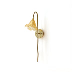 Lotus Amber Wall Sconce