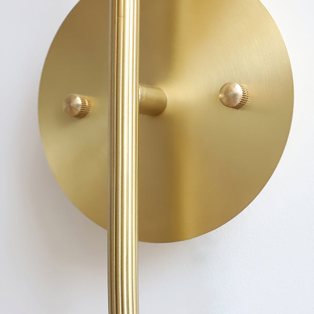 Lotus Amber Wall Sconce