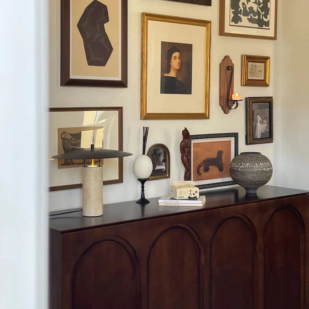 Gioe Travertine Table Lamp