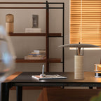 Gioe Travertine Table Lamp