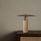 Gioe Travertine Table Lamp
