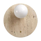 Luna Travertine Wall Sconce