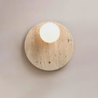 Luna Travertine Wall Sconce