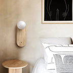 Luna Travertine Wall Sconce