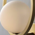 Lunar Brass Wall Light