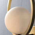 Lunar Brass Wall Light