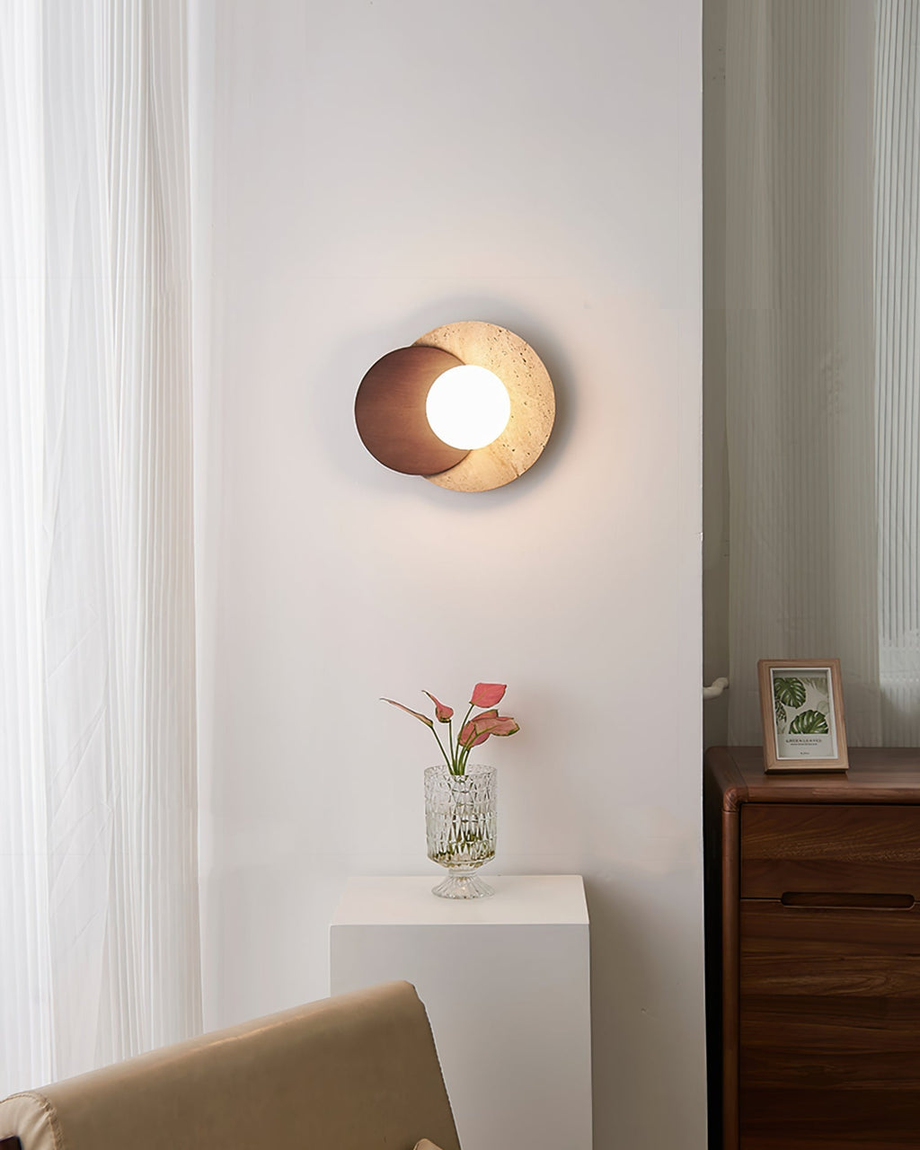 Lunar Eclipse Wall Sconce