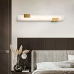 Luxury Rectangular Alabaster Wall Lamp