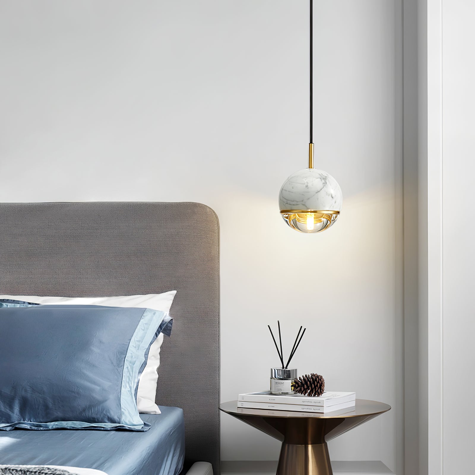 Marble Balls Pendant Lamp