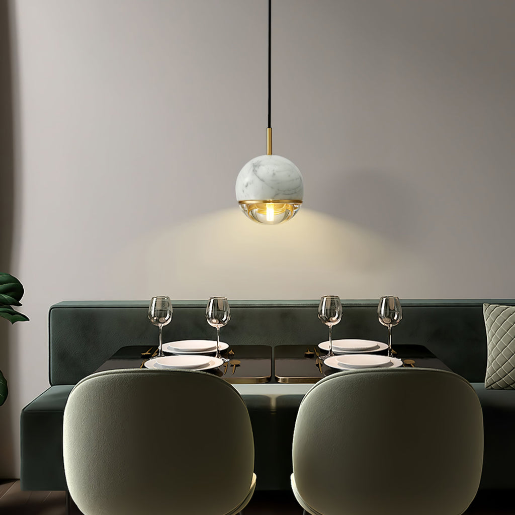 Marble Balls Pendant Lamp