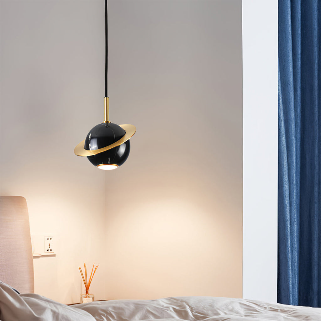 Marble Sphere Pendant Lamp