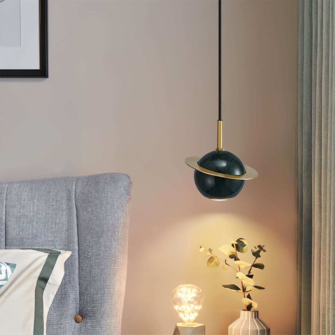 Marble Sphere Pendant Lamp