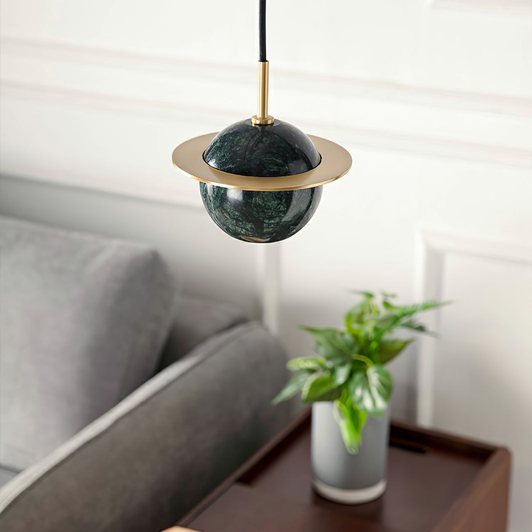 Marble Sphere Pendant Lamp