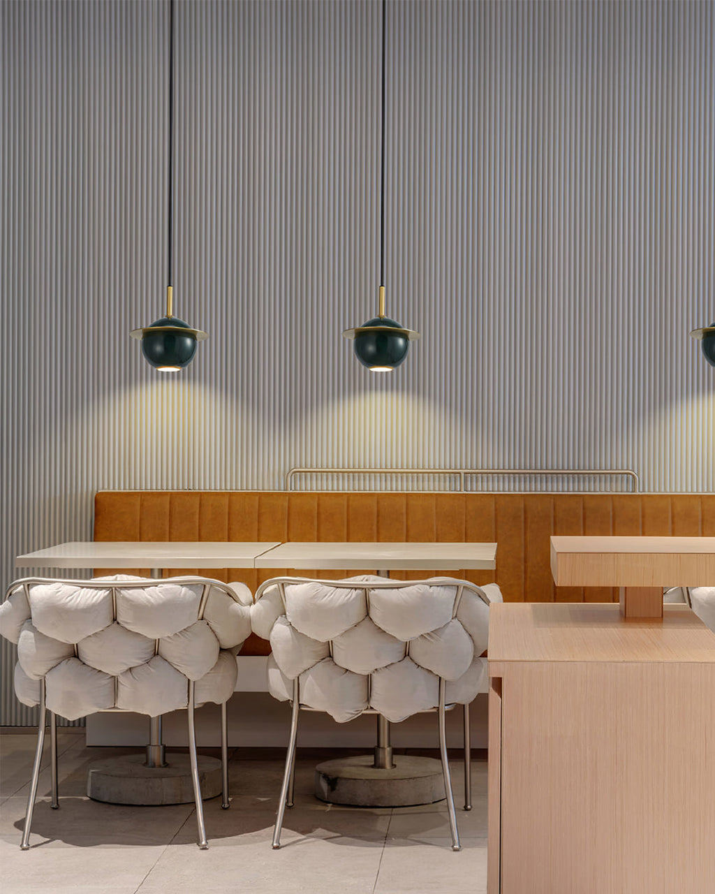 Marble Sphere Pendant Lamp