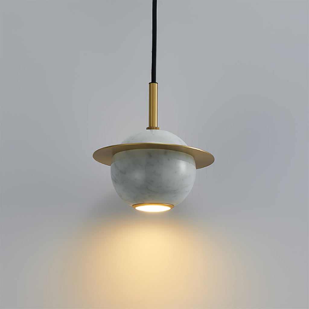 Marble Sphere Pendant Lamp