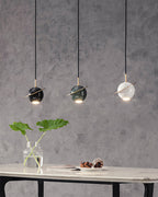 Marble Sphere Pendant Lamp