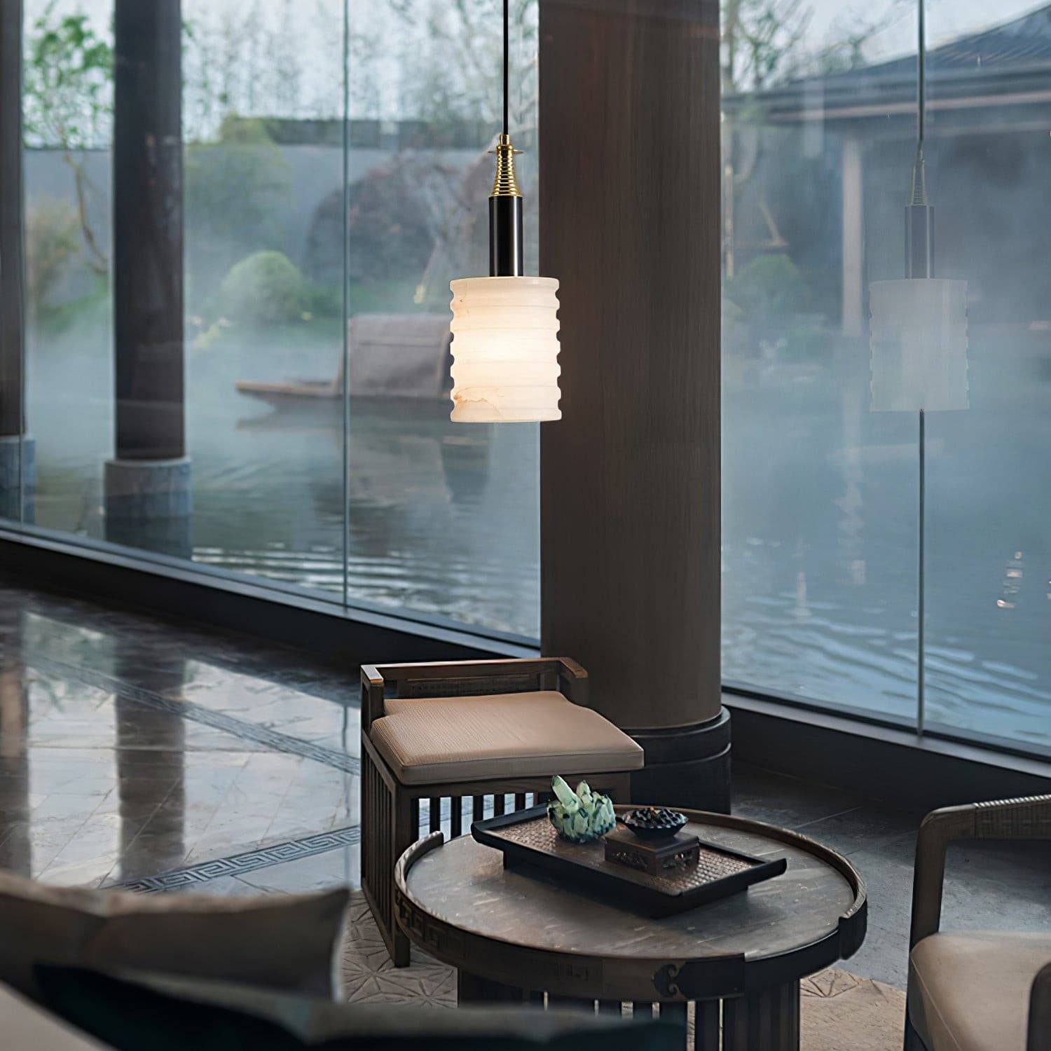 Alabaster Pendant Lamp