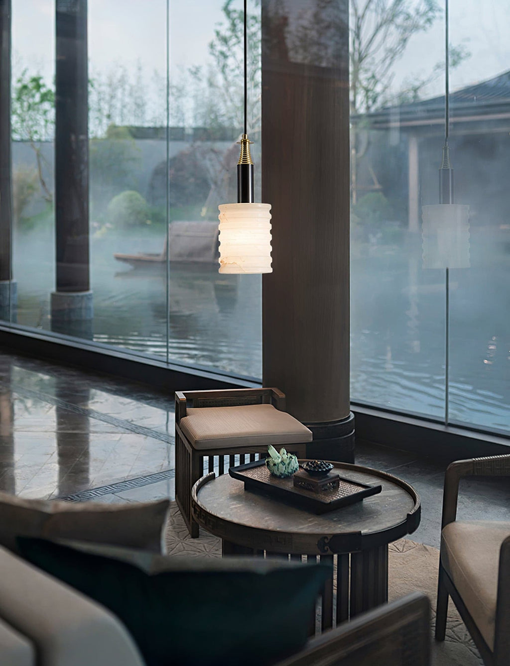 Alabaster Pendant Lamp