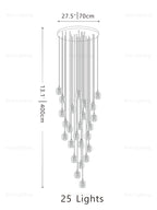 Melting Cube Pendant Light fixture