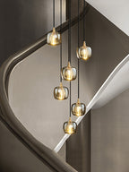 Melting Cube Pendant Light fixture